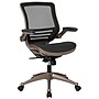 Flash Furniture Warfield Ergonomic Mesh Swivel Executive Chair, Black with Gold Frame (BL8801X)~#|#~sp133535072_sc7