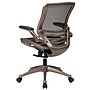 Flash Furniture Warfield Ergonomic Mesh Swivel Executive Chair, Black with Gold Frame (BL8801X)~#|#~sp133535089_sc7
