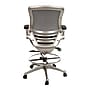 Flash Furniture Mesh Drafting Chair with Footrest and Lumbar Support, Black/Graphite Silver (BLLB8801XDBKGR)~#|#~sp133536776_sc7