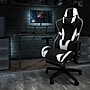 Flash Furniture 52"W Gaming Desk with Black Reclining Gaming Chair with Footrest, Black (BLNX30RSG1031BK)~#|#~sp133536825_sc7