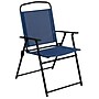 Flash Furniture Nantucket Patio Garden Set with Umbrella Table and Folding Chairs, Navy, 6/Set (GM202012NV)~#|#~sp133537275_sc7