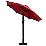 Flash Furniture 9' Round Patio Umbrella and Base, Red (GM402003UB19RED)~#|#~sp133537858_sc7