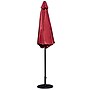 Flash Furniture 9' Round Patio Umbrella and Base, Red (GM402003UB19RED)~#|#~sp133537861_sc7