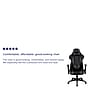 Flash Furniture X20 LeatherSoft Ergonomic Racing Gaming Chair, Gray (CH1872301GY)~#|#~sp133542159_sc7