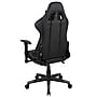 Flash Furniture X20 LeatherSoft Ergonomic Racing Gaming Chair, Gray (CH1872301GY)~#|#~sp133542168_sc7
