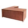 Legacy 60" Double Pedestal L-Desk with 47" Return, Cherry Laminate (LLD603047CH)~#|#~sp13361580_sc7
