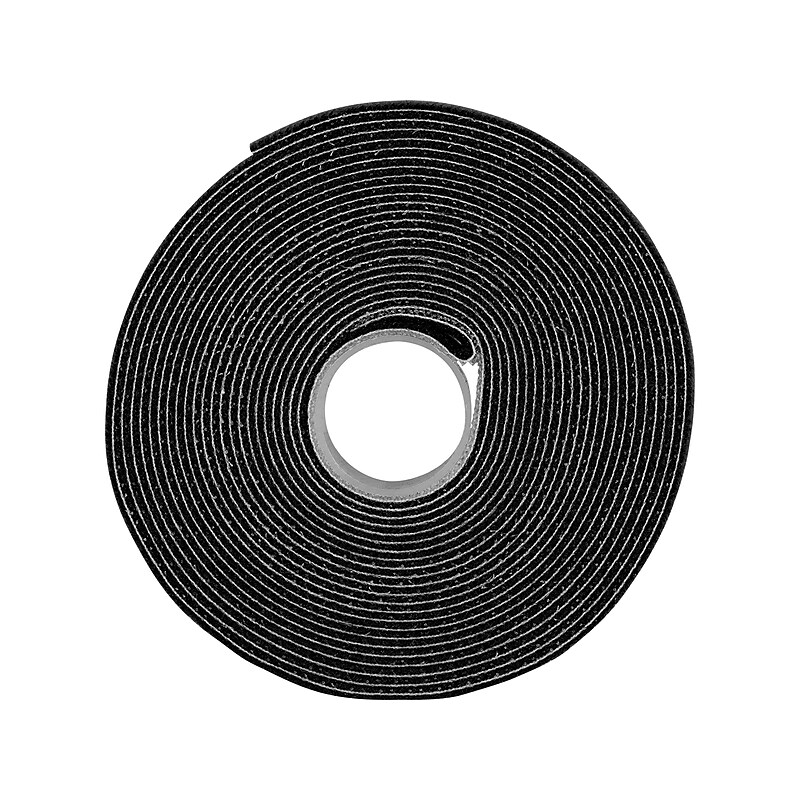 Philips 0.75" x 15' Removable Hook & Loop Fastener, Black, Each (SWV5515B/27) image 1
