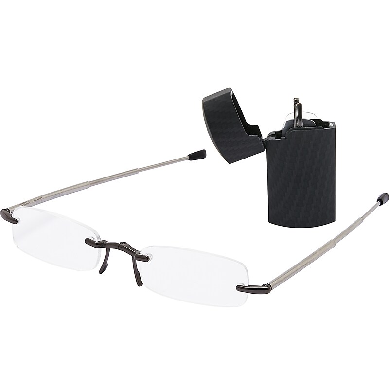 SAV Eyewear 2.00 Reading Glasses, Black (6910-200) image 1