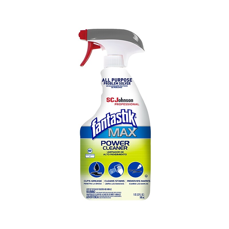 Fantastik Max Power All-Purpose Cleaner and Degreaser, Light Scent, 32 Oz. (323563EA) image 1
