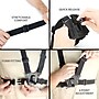 USA GEAR Action Camera Chest Harness Mount (3944070)~#|#~sp13407500_sc7
