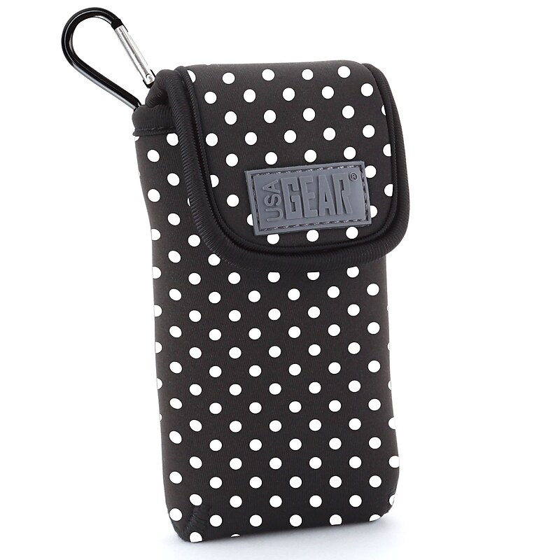 USA GEAR Portable Pocket Radio Case (Polka Dot) (4784190) image 1