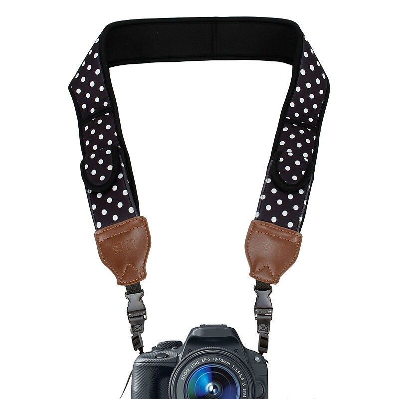 USA GEAR TrueSHOT Camera Strap (Polka Dot) (4324177) image 1