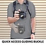 USA GEAR TrueSHOT Camera Harness Chest Shoulder Strap, Black (GRCMHS0100BKUS)~#|#~sp13410681_sc7