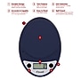 Escali Primo ABS Plastic Scale, Royal Blue (P115NB)~#|#~sp134140027_sc7