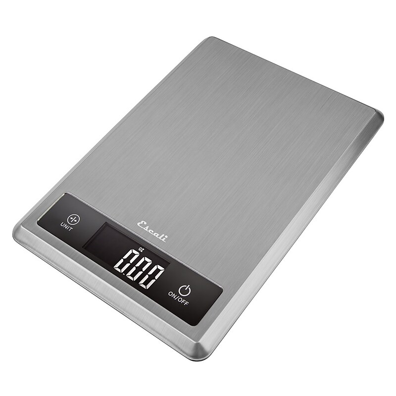 Escali Stainless Steel Escali T115S Tabla Ultra Thin Digital Scale 11 lbs. image 1