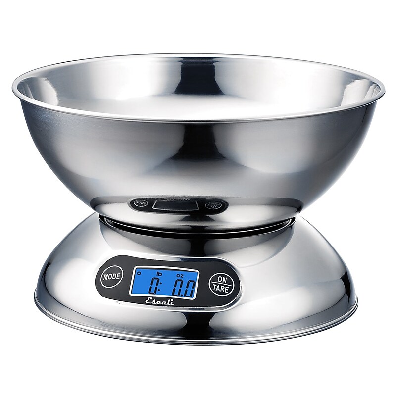 Escali Rondo Stainless Steel Scale, 11 Lb 5 Kg image 1