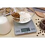 Escali Arti Glass Digital Scale, 15 Lb 7 Kg, Shiny Silver~#|#~sp134140184_sc7