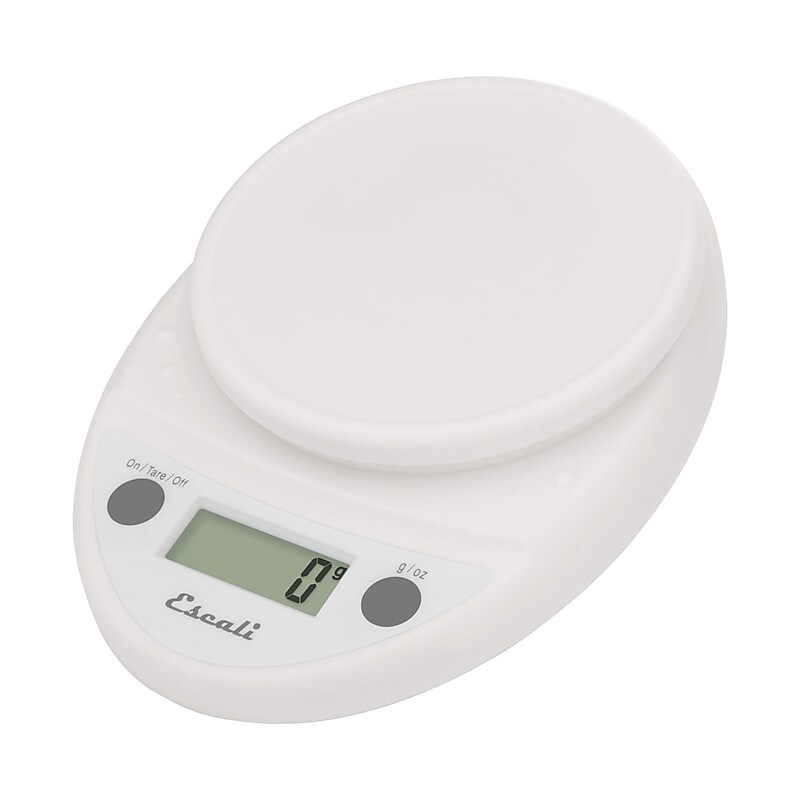 Escali Primo Digital Scale, 11 Lb 5 Kg, White image 1
