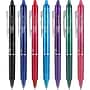 Pilot FriXion Ball Clicker Erasable Gel Pens, Fine Point, 0.7mm, Assorted Ink, 7/Pack (31472)~#|#~sp134165573_sc7