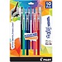 Pilot FriXion Ball ColorSticks Erasable Gel Pens, Fine Point, 0.7mm, Assorted Ink, 10/Pack (32454)~#|#~sp134165629_sc7