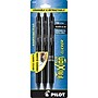 Pilot FriXion Ball Clicker Erasable Gel Pens, Fine Point, 0.7mm, Black Ink, 3/Pack (31464)~#|#~sp134165662_sc7