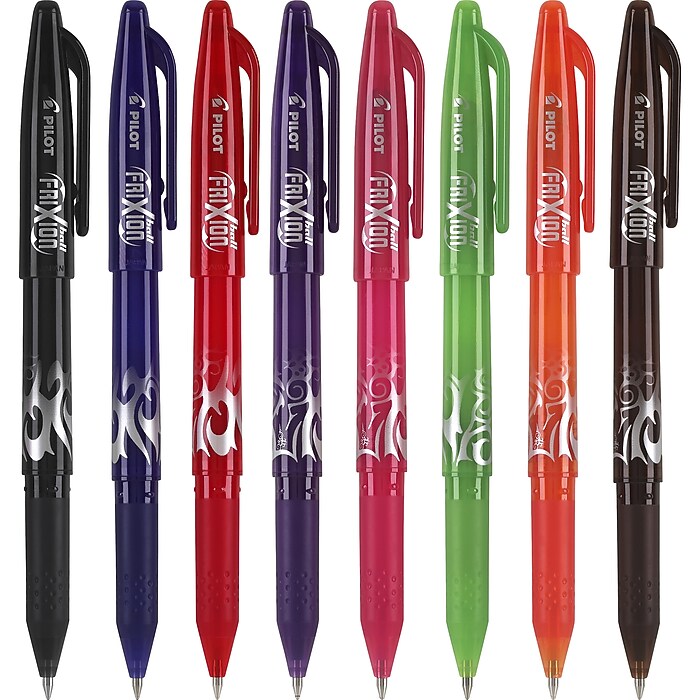 Pilot FriXion Ball Erasable Gel Pens, Fine Point, 0.7mm, Assorted