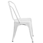 Flash Furniture Perry Contemporary Metal Dining Chair, White (CH31230WH)~#|#~sp134249185_sc7