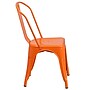 Flash Furniture Perry Contemporary Metal Dining Chair, Orange (CH31230OR)~#|#~sp134249474_sc7