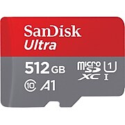 SanDisk Ultra 512GB Flash Memory, MicroSD