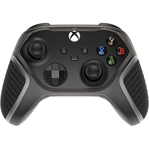 OtterBox Shell for Xbox X/S Controller, Dark  Black/Silver Metallic