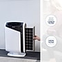 Fellowes AeraMax DX95 True HEPA Console Air Purifier, White (9320801)~#|#~sp134492716_sc7