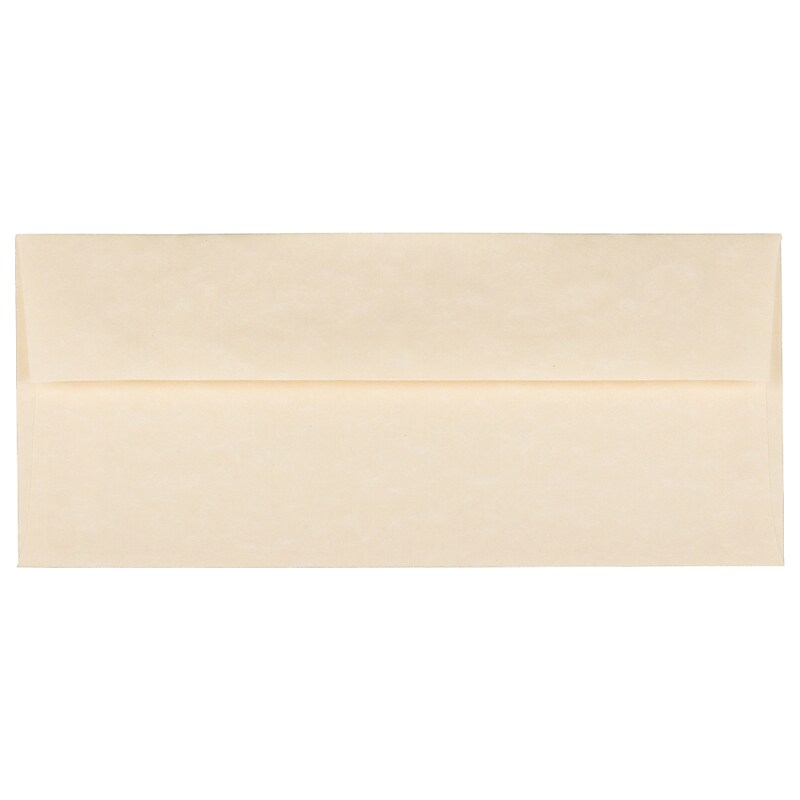 JAM Paper #10 Business Envelope, 4 1/8" x 9 1/2", Natural, 25/Pack (900926651) image 1