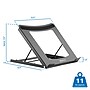 Mount-It! Height Adjustable Ventilated Laptop Riser, 15" Maximum Screen Size (MI-7270)~#|#~sp134503963_sc7
