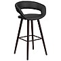 Flash Furniture Brynn Series Contemporary Vinyl Barstool, Black (CH152560BKVY)~#|#~sp134505307_sc7