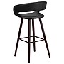 Flash Furniture Brynn Series Contemporary Vinyl Barstool, Black (CH152560BKVY)~#|#~sp134505315_sc7
