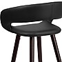 Flash Furniture Brynn Series Contemporary Vinyl Barstool, Black (CH152560BKVY)~#|#~sp134505316_sc7