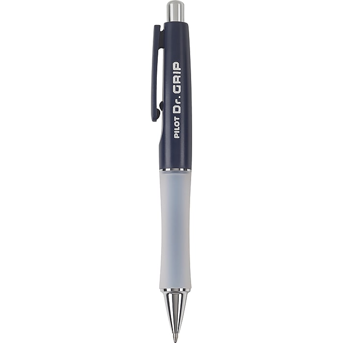 Pilot Grip Retractable Ballpoint Pen, Medium Point, Blue Ink