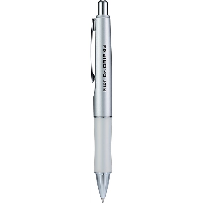 Pilot Grip Retractable Gel Pen, Fine Point, Black Ink