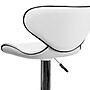 Flash Furniture Contemporary Vinyl Adjustable Height Barstool with Back, White (DS815WH)~#|#~sp134592361_sc7