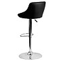 Flash Furniture Contemporary Vinyl Barstool, Adjustable Height, Black (CH82028ABK)~#|#~sp134593348_sc7