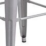 Flash Furniture Kai Industrial Metal Barstool without Back, Silver (CH3132030SIL)~#|#~sp134593461_sc7