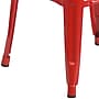 Flash Furniture Kai Industrial Galvanized Steel Barstool without Back, Red (CH3132030RED)~#|#~sp134593646_sc7