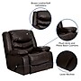 Flash Furniture Plush 42"H Leather Rocker Recliner, Brown~#|#~sp134594275_sc7