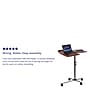 Flash Furniture 29" Laminate Laptop Desks Cherry (NANJN2762)~#|#~sp134594305_sc7
