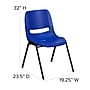 Flash Furniture HERCULES Series Plastic Shell Stack Chair, Blue/Black (RUTEO1BL)~#|#~sp134594392_sc7