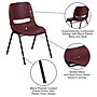 Flash Furniture HERCULES Series Plastic Shell Stack Chair, Burgundy/Black (RUTEO1BY)~#|#~sp134594397_sc7