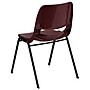 Flash Furniture HERCULES Series Plastic Shell Stack Chair, Burgundy/Black (RUTEO1BY)~#|#~sp134594399_sc7