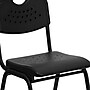 Flash Furniture HERCULES Series Plastic Stack Chair with Open Back, Black (RUTGK01BK)~#|#~sp134594411_sc7