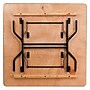 Flash Furniture Gerry Folding Table, 48" x 48", Natural (YTWFFT48SQ)~#|#~sp134594562_sc7