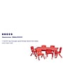 Flash Furniture Emmy Rectangular Activity Table Set, 24" x 48", Height Adjustable, Red (YCX13RECTBLREDE)~#|#~sp134594587_sc7